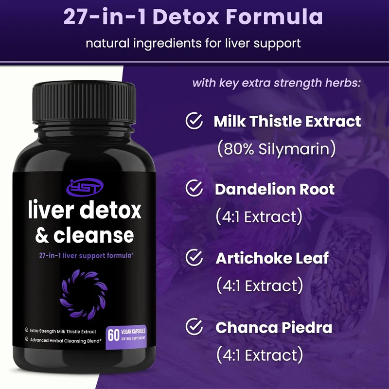 Milk Thistle Silymarin - Формула для очищения, детоксикации и восстановления