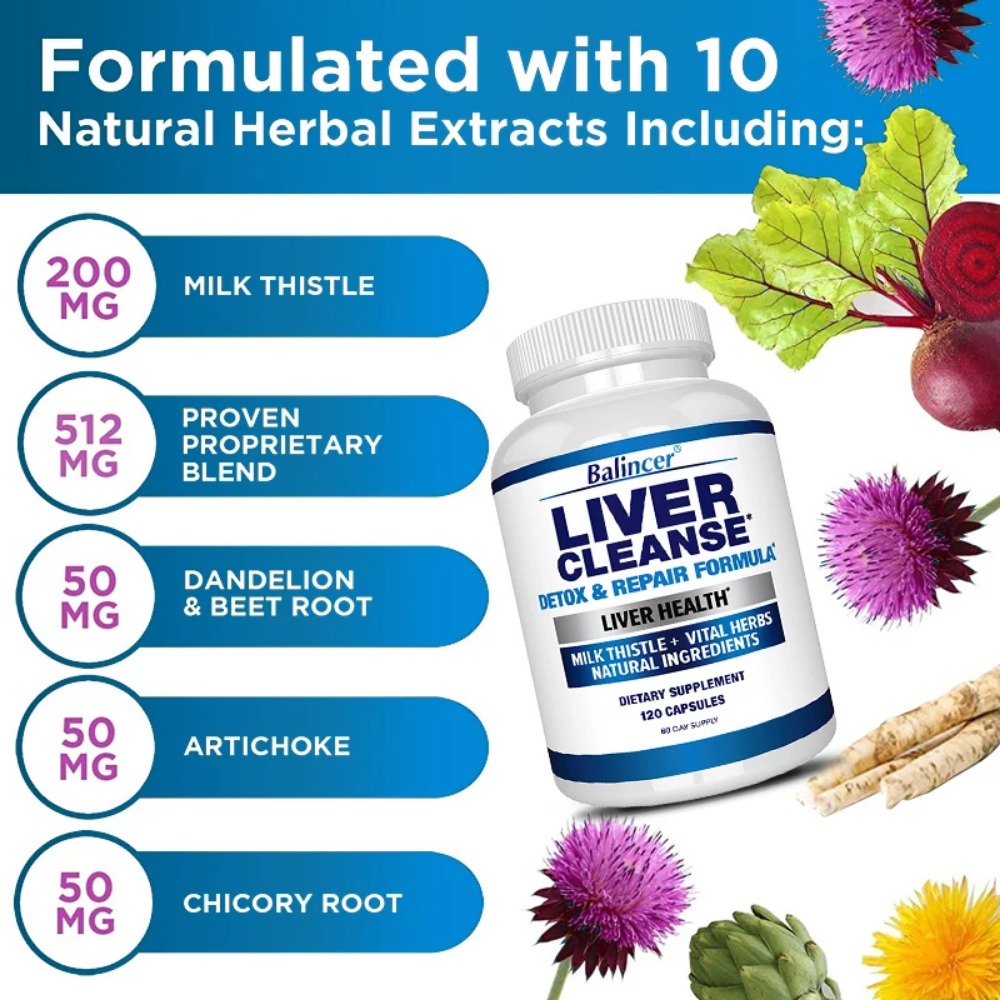 Формула для очищения, детоксик – обзор и цена Milk Thistle Silymarin