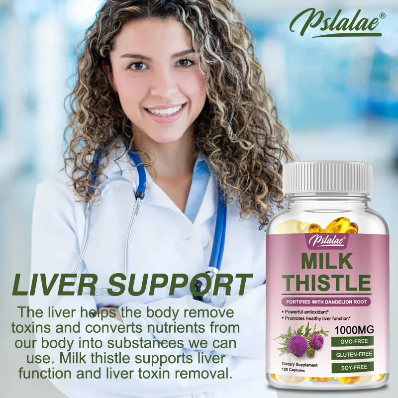 Премиальная добавка с растороп – обзор и цена Milk Thistle Silymarin